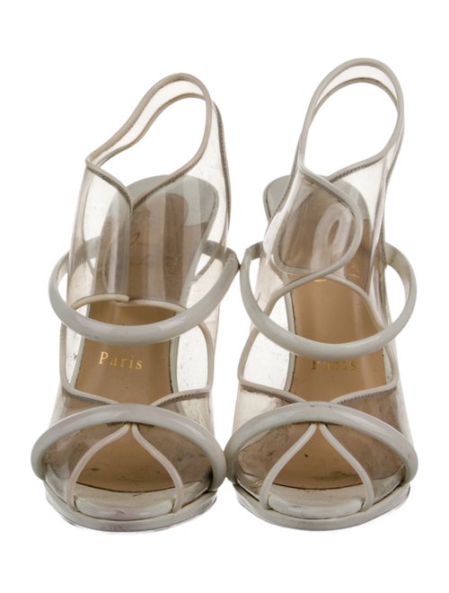 Christian Louboutin Leather Slingback Pumps