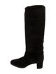 Christian Louboutin Suede Riding Boots