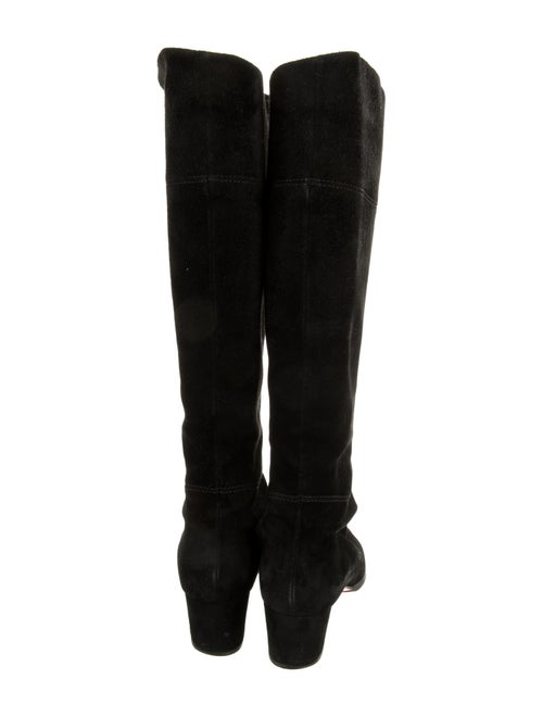 Christian Louboutin Suede Riding Boots