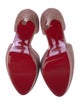 Christian Louboutin Spike Accents Suede D'Orsay Pumps
