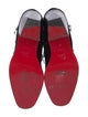 Christian Louboutin Velvet Crystal Embellishments Boots