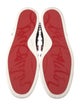 Christian Louboutin Suede Colorblock Pattern Sneakers