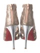 Christian Louboutin Glitter Cutout Accent Pumps