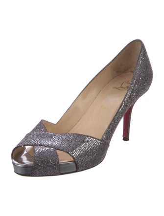 Christian Louboutin Glitter Pumps