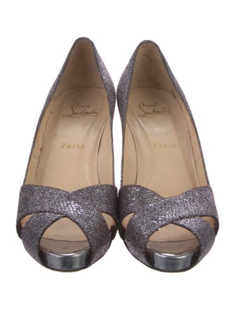 Christian Louboutin Glitter Pumps