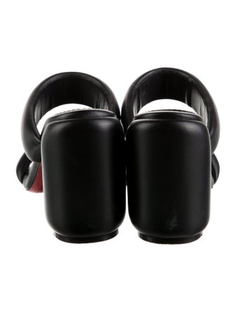 Christian Louboutin Leather Slides
