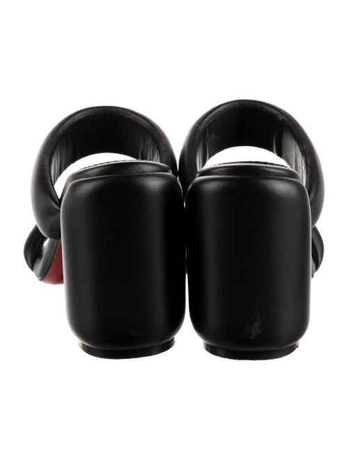 Christian Louboutin Leather Slides