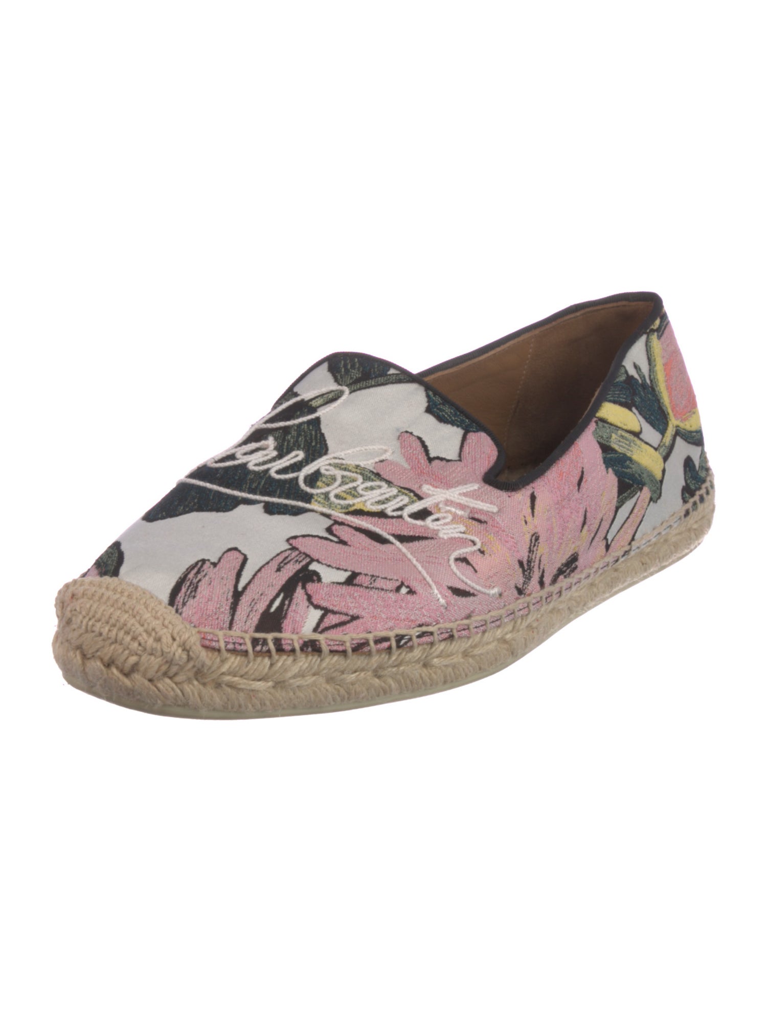 Christian Louboutin Floral Print Espadrilles