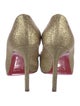 Christian Louboutin Glitter Glitter Accents Pumps