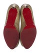 Christian Louboutin Glitter Glitter Accents Pumps