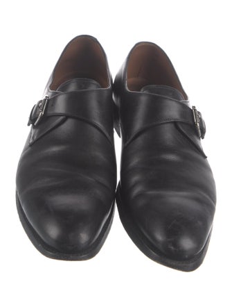 Ralph Lauren Leather Monk Straps