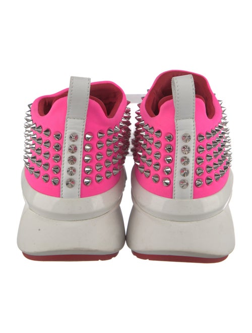 Christian Louboutin Spike Accents Neoprene Chunky Sneakers