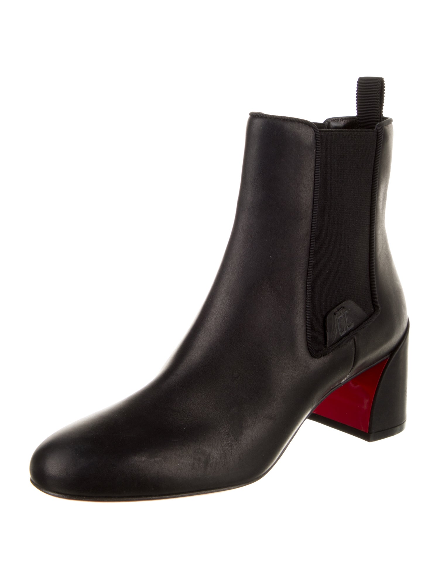 Christian Louboutin Leather Chelsea Boots