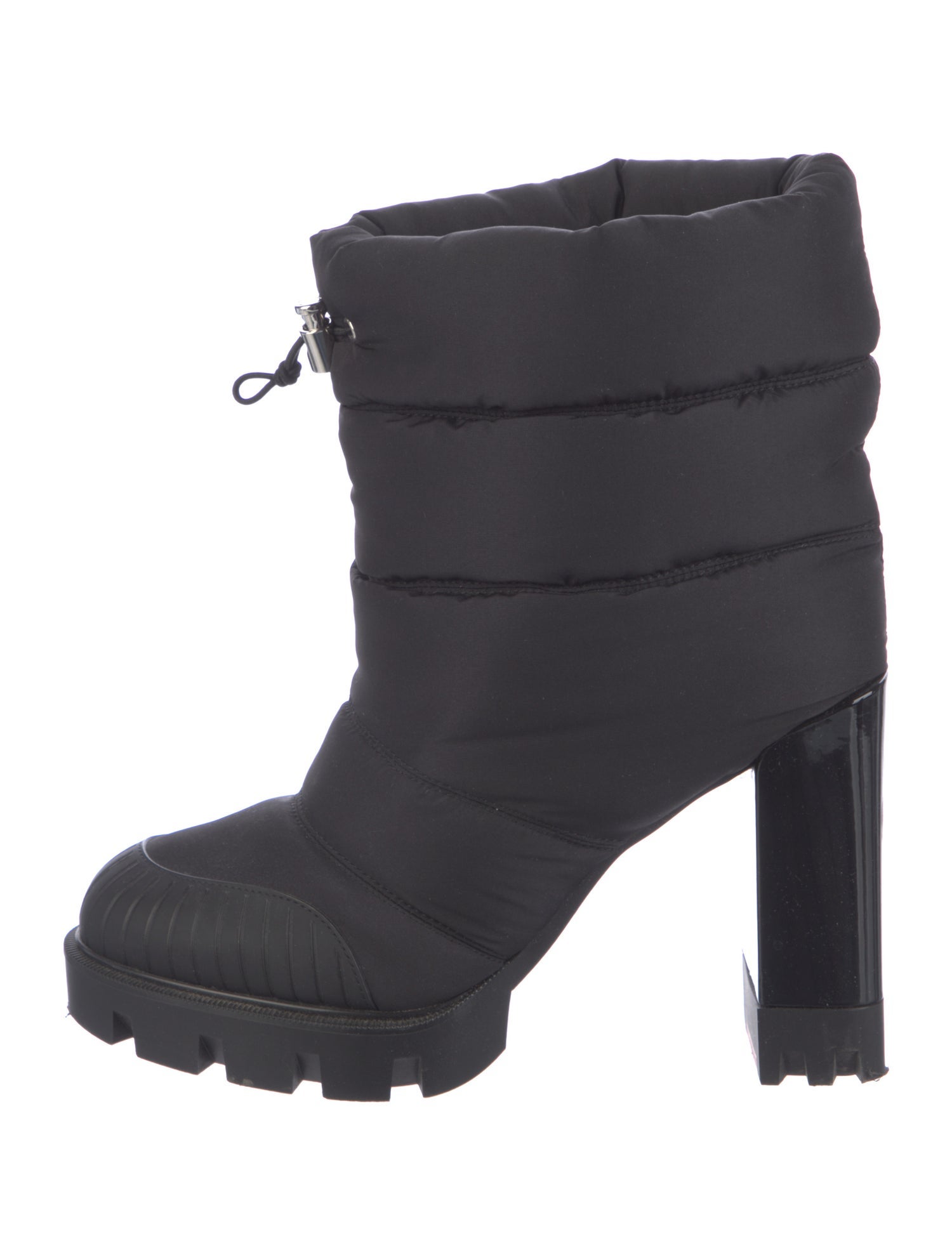 Christian Louboutin Nylon Combat Boots
