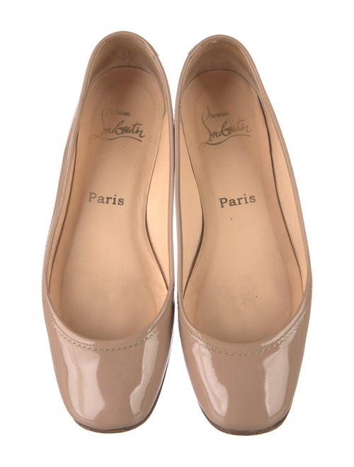 Christian Louboutin Patent Leather Ballet Flats