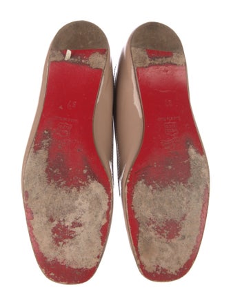 Christian Louboutin Patent Leather Ballet Flats