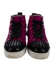 Christian Louboutin Lou Spikes 2 Flat Sneakers