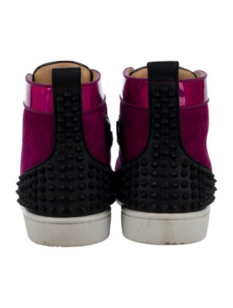 Christian Louboutin Lou Spikes 2 Flat Sneakers