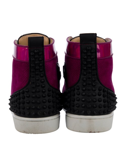 Christian Louboutin Lou Spikes 2 Flat Sneakers