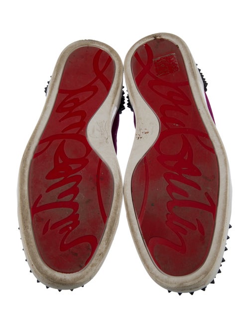 Christian Louboutin Lou Spikes 2 Flat Sneakers