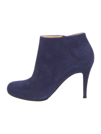 Christian Louboutin Belle 85 Veau Velour Suede Boots