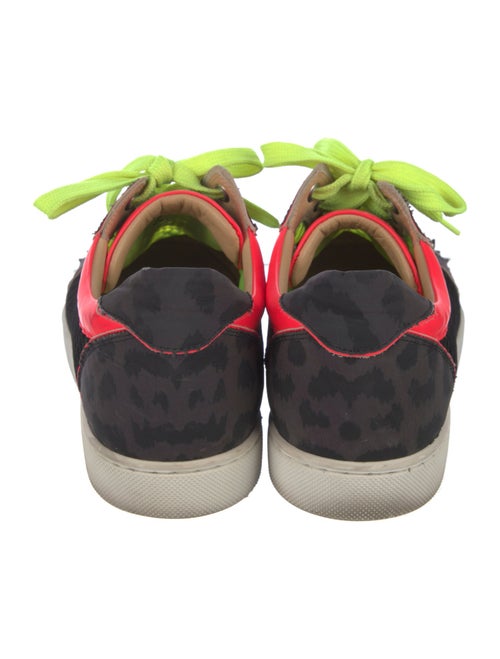 Christian Louboutin Spike Accents Mesh Sneakers