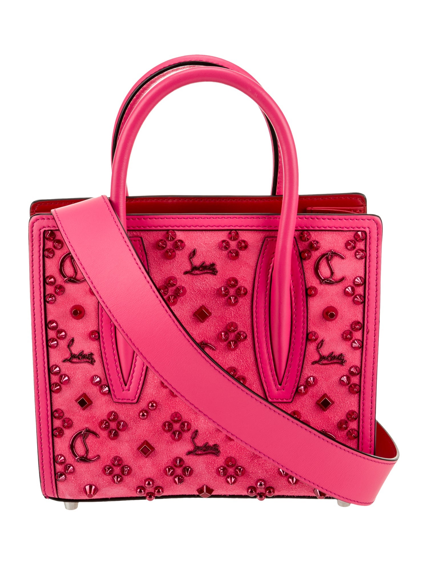 Christian Louboutin Leather Top Handle Bag