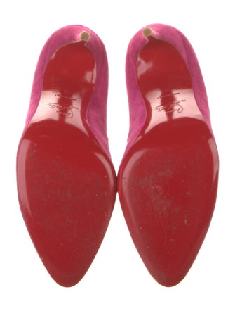 Christian Louboutin Suede Pumps