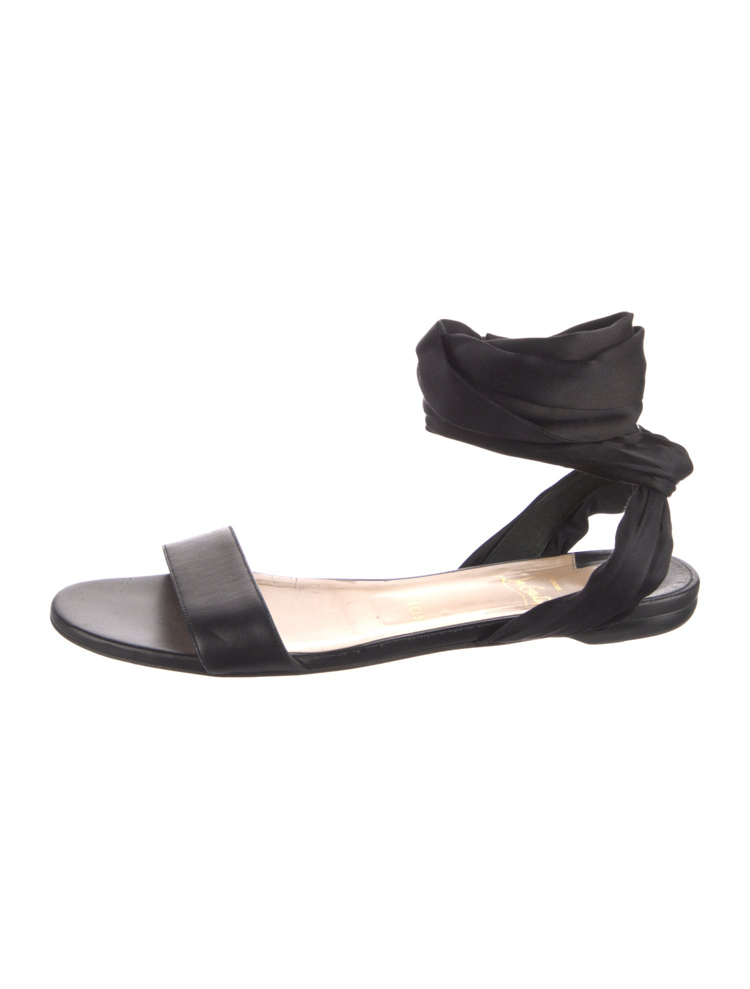 Christian Louboutin Silk Sandals