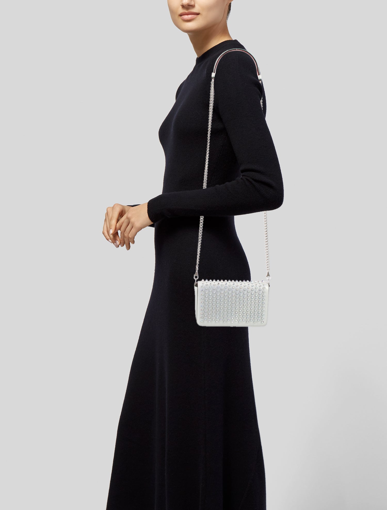 Christian Louboutin Leather Clutch