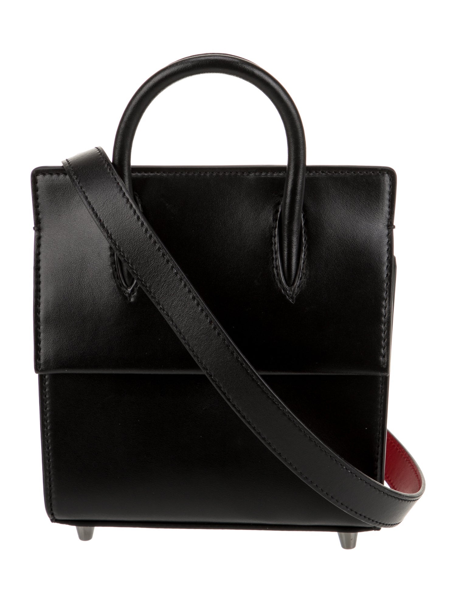 Christian Louboutin Leather Top Handle Bag