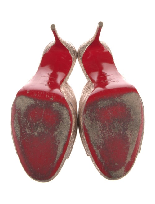 Christian Louboutin Leather Slides