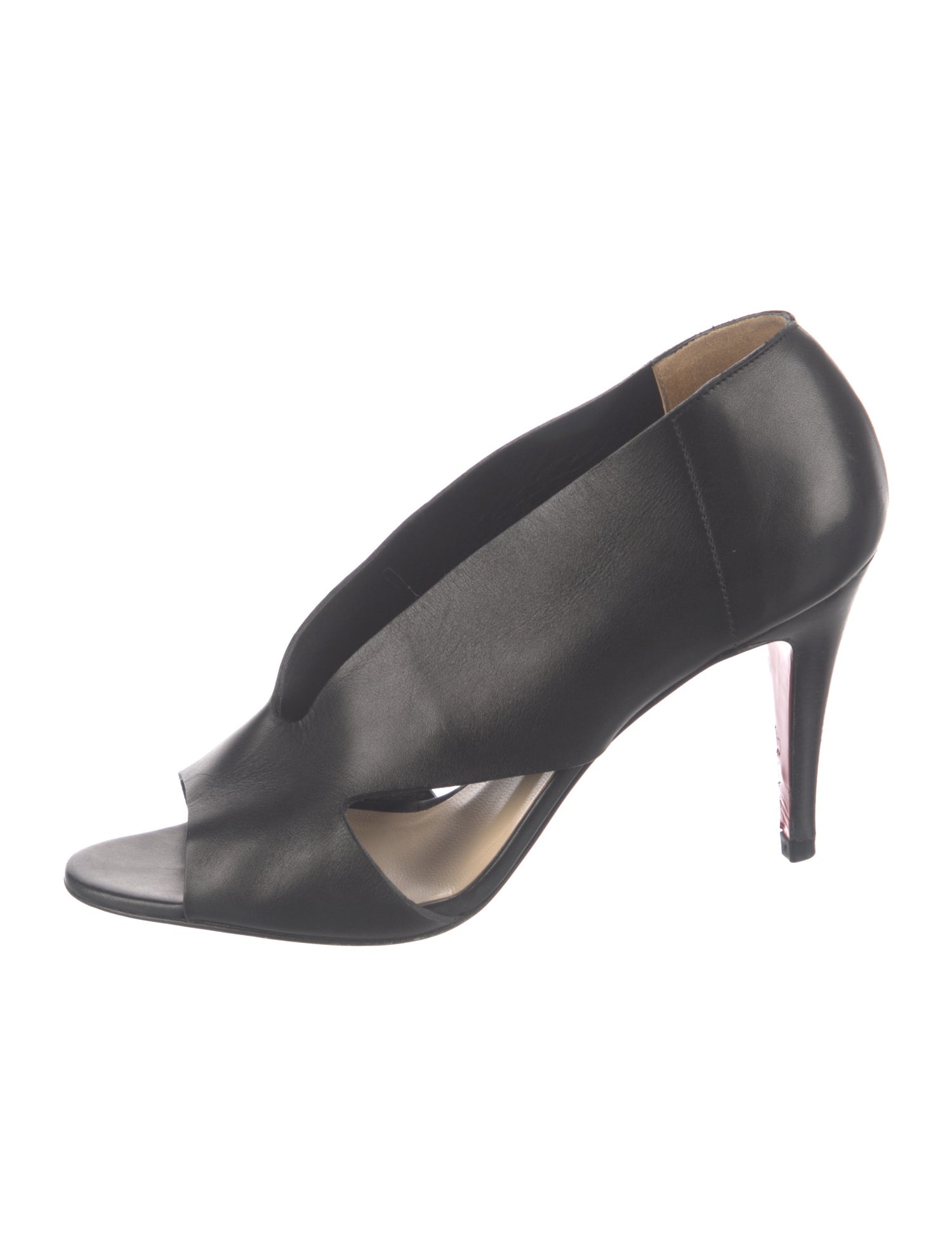 Christian Louboutin Leather Slingback Sandals