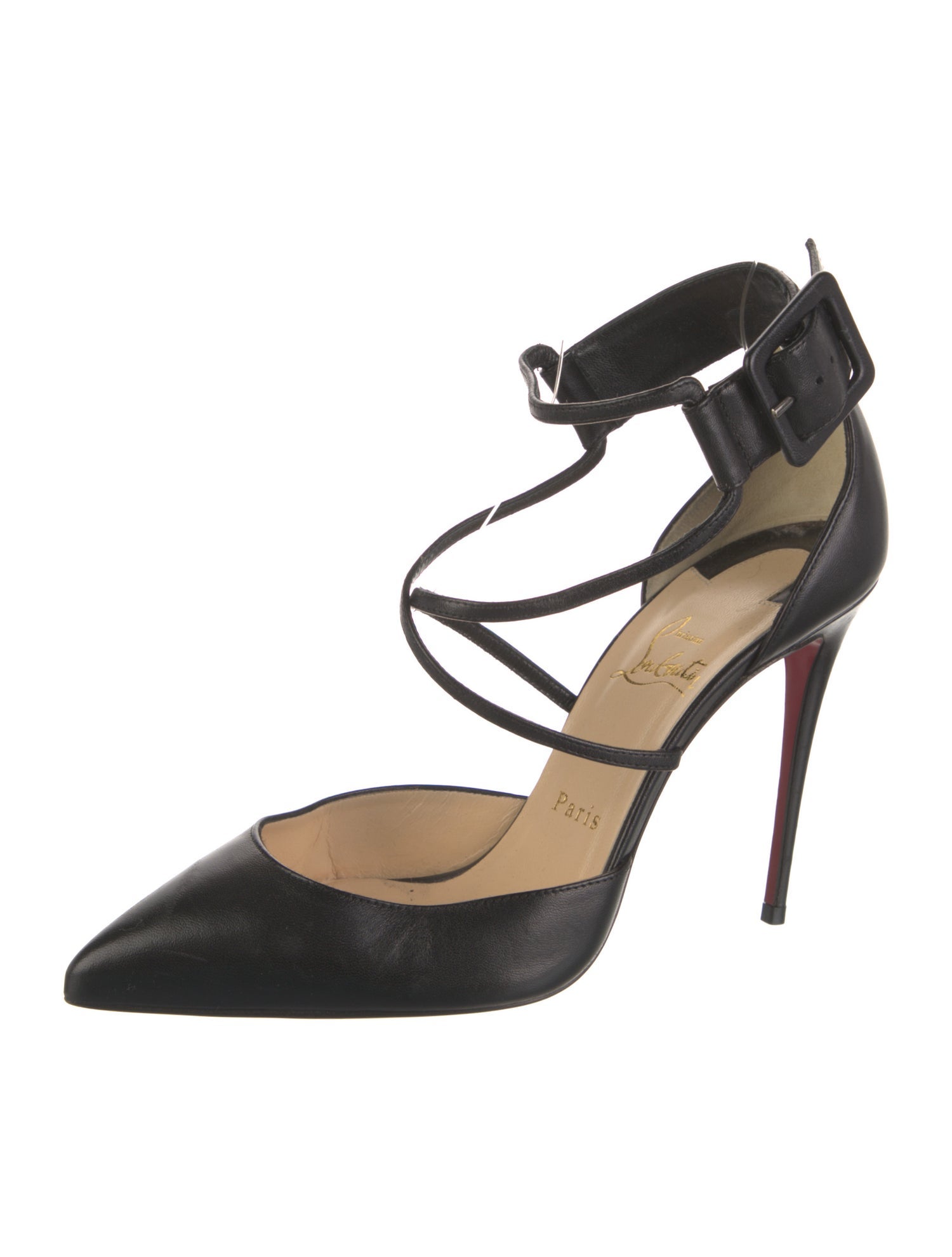 Christian Louboutin Leather D'Orsay Pumps