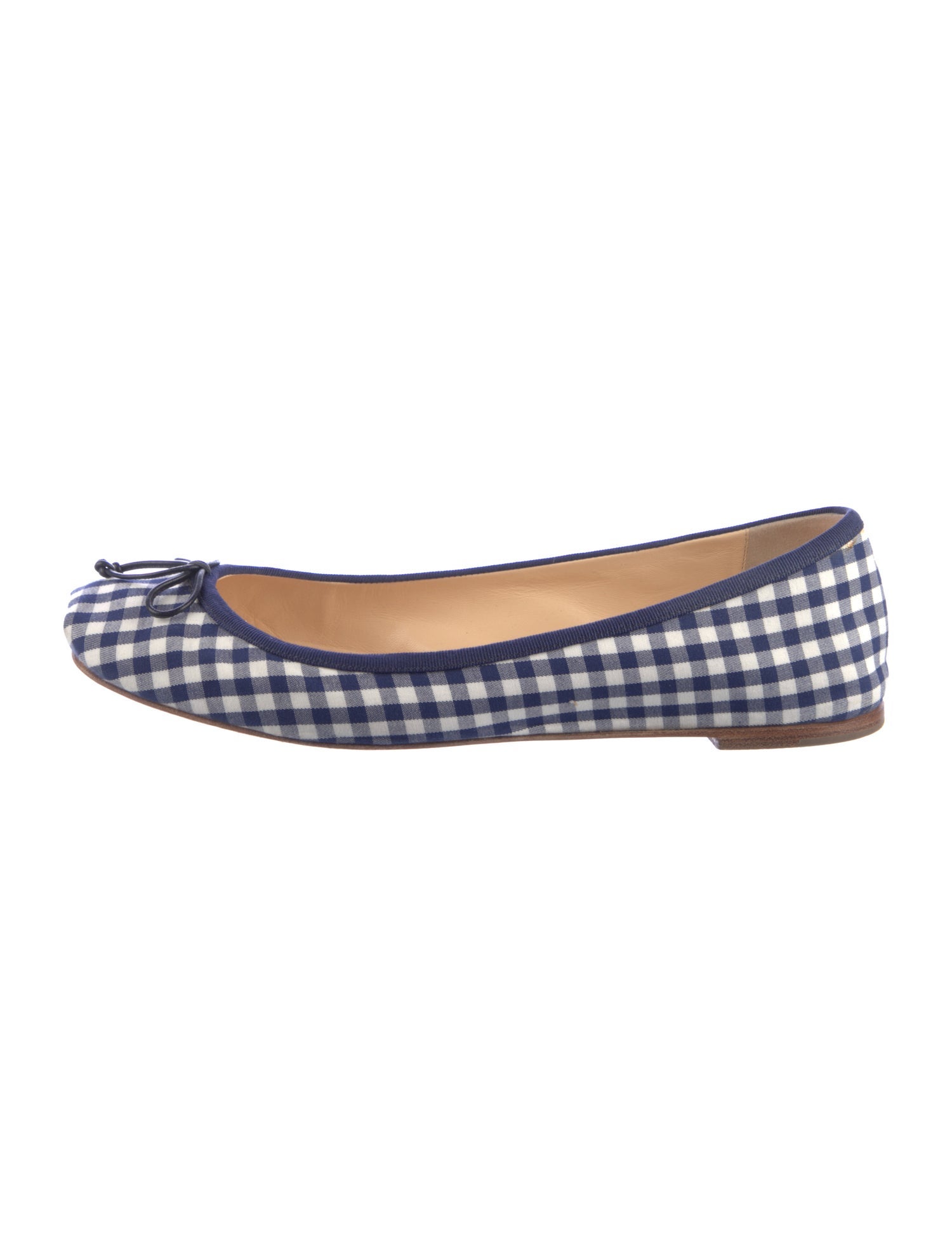 Christian Louboutin Rosella Flat Vichy Canvas Flats