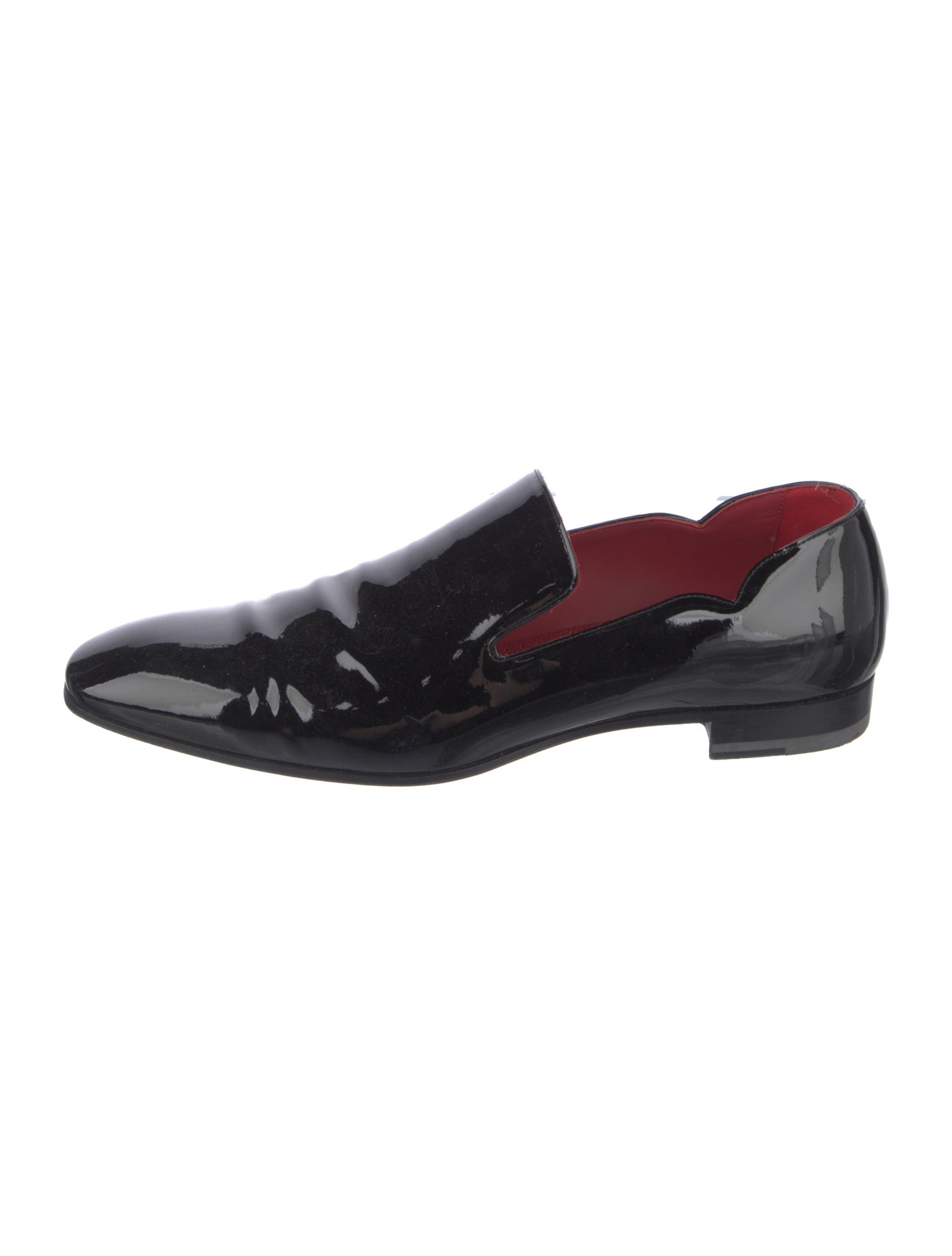 Christian Louboutin Dandy Chick Flat Patent Leather Loafers