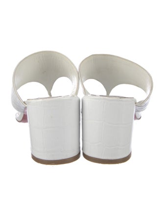 Christian Louboutin Leather Slides