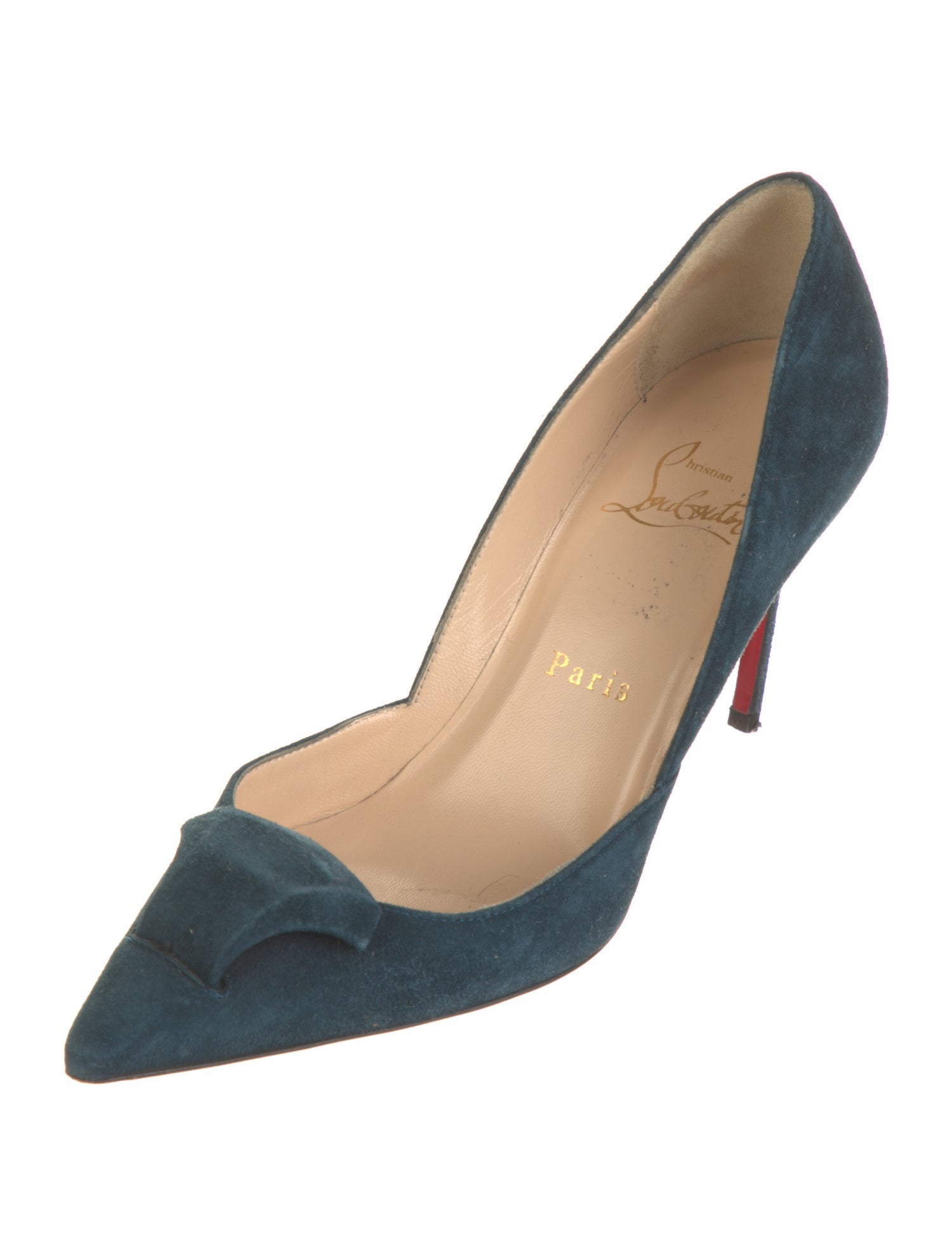 Christian Louboutin Suede Pumps