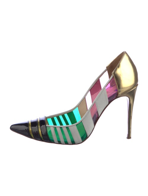 Christian Louboutin Bandy 100 Patent Leather Pumps