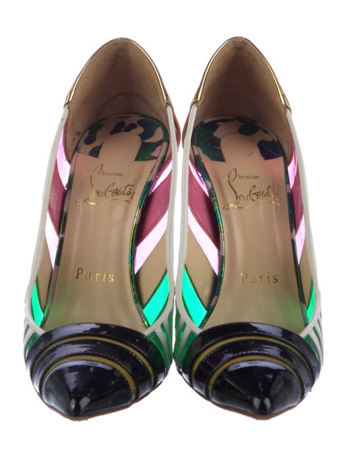Christian Louboutin Bandy 100 Patent Leather Pumps