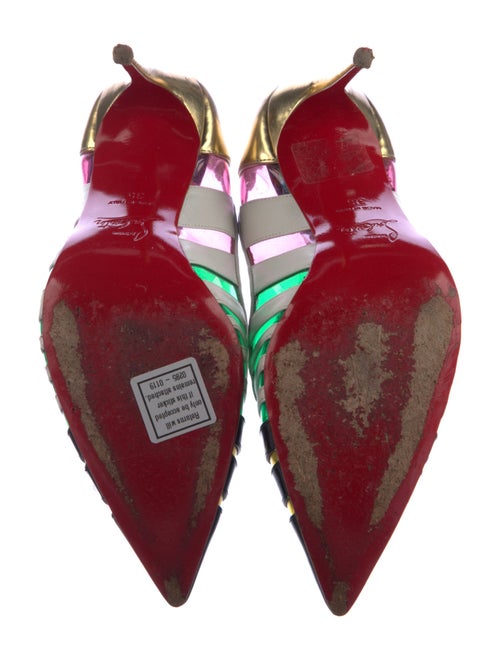 Christian Louboutin Bandy 100 Patent Leather Pumps