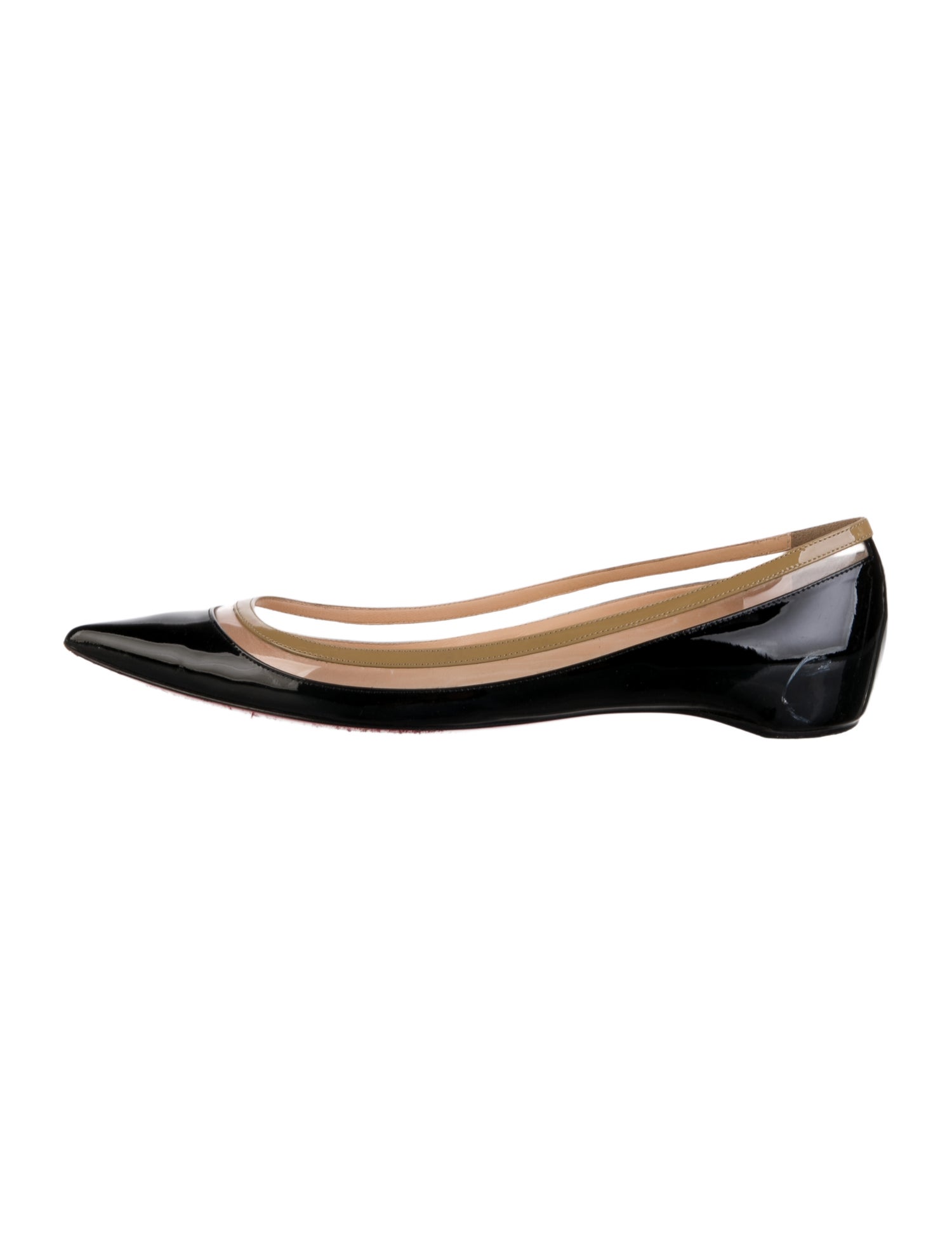 Christian Louboutin Patent Leather Ballet Flats