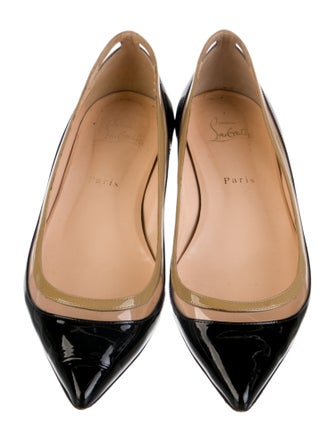 Christian Louboutin Patent Leather Ballet Flats