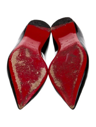 Christian Louboutin Patent Leather Ballet Flats