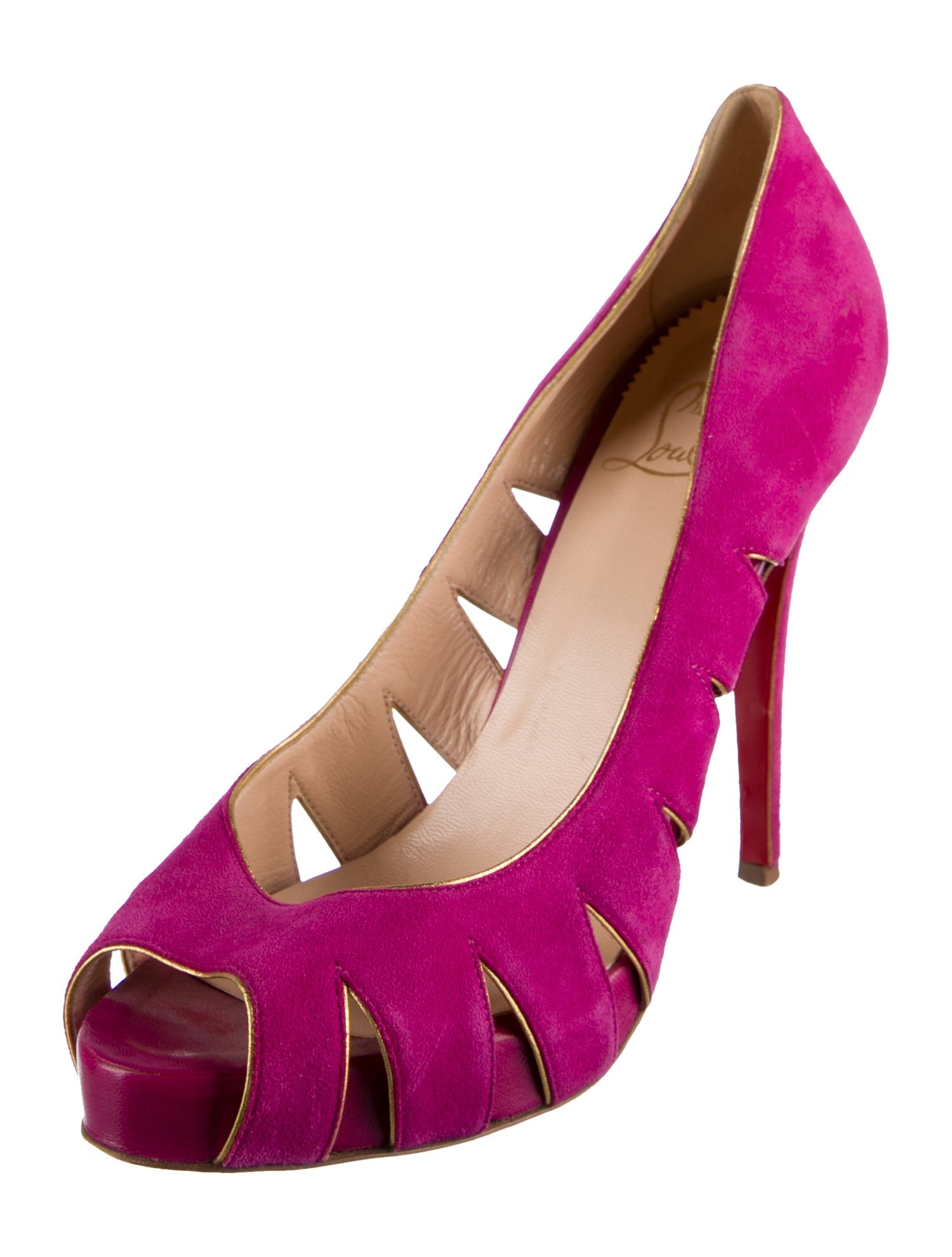 Christian Louboutin Suede Pumps