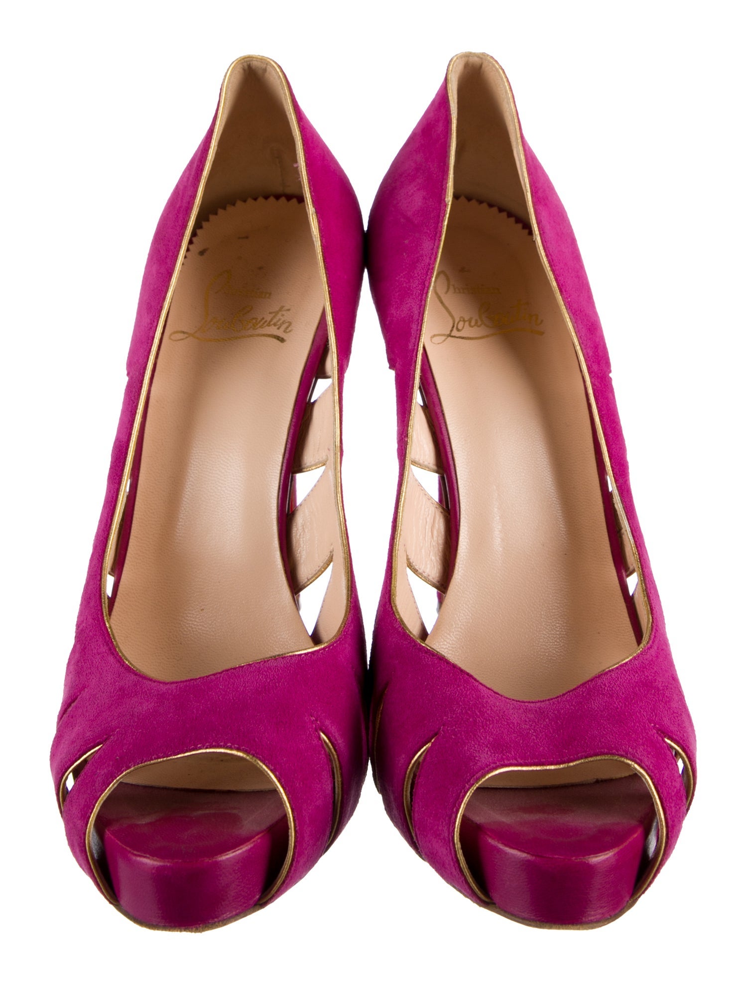 Christian Louboutin Suede Pumps