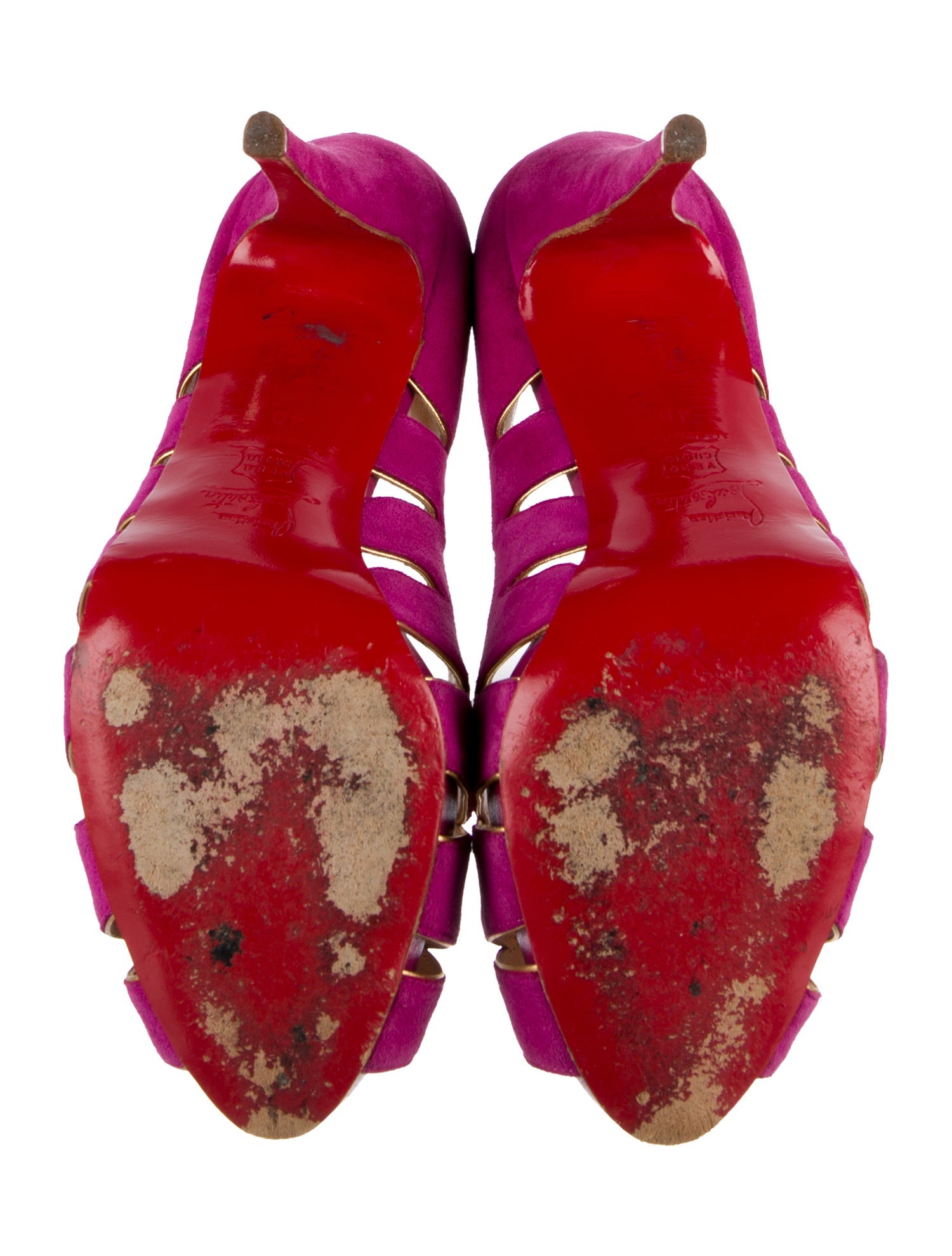 Christian Louboutin Suede Pumps