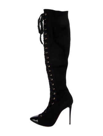 Christian Louboutin Lace-Up Boots