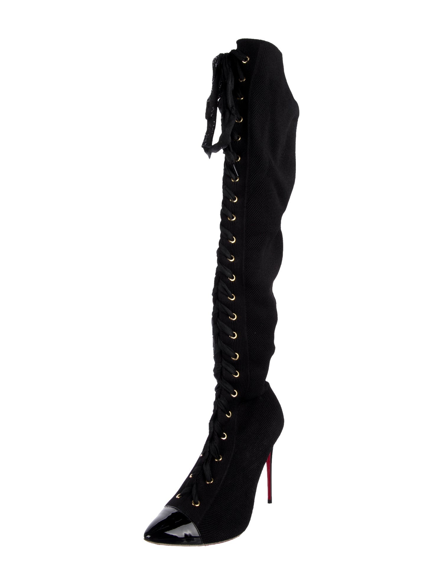 Christian Louboutin Lace-Up Boots