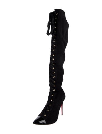 Christian Louboutin Lace-Up Boots
